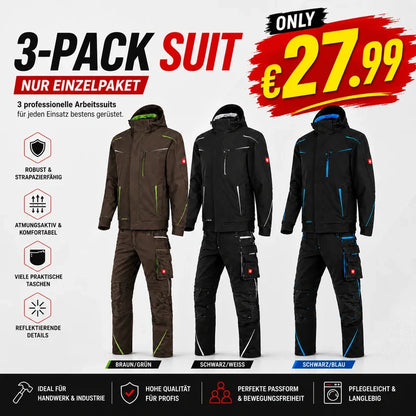 ☀️ WINTER-SALE IM SOMMER ❄️Softshelljacke × Bundhose e.s.motion 2026 Set