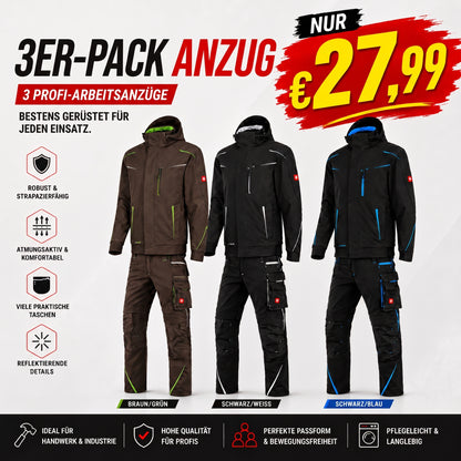 ☀️ WINTER-SALE IM SOMMER ❄️Softshelljacke × Bundhose e.s.motion 2026 Set
